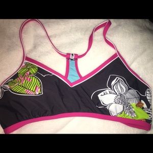 Athleta Racerback Bikini top L